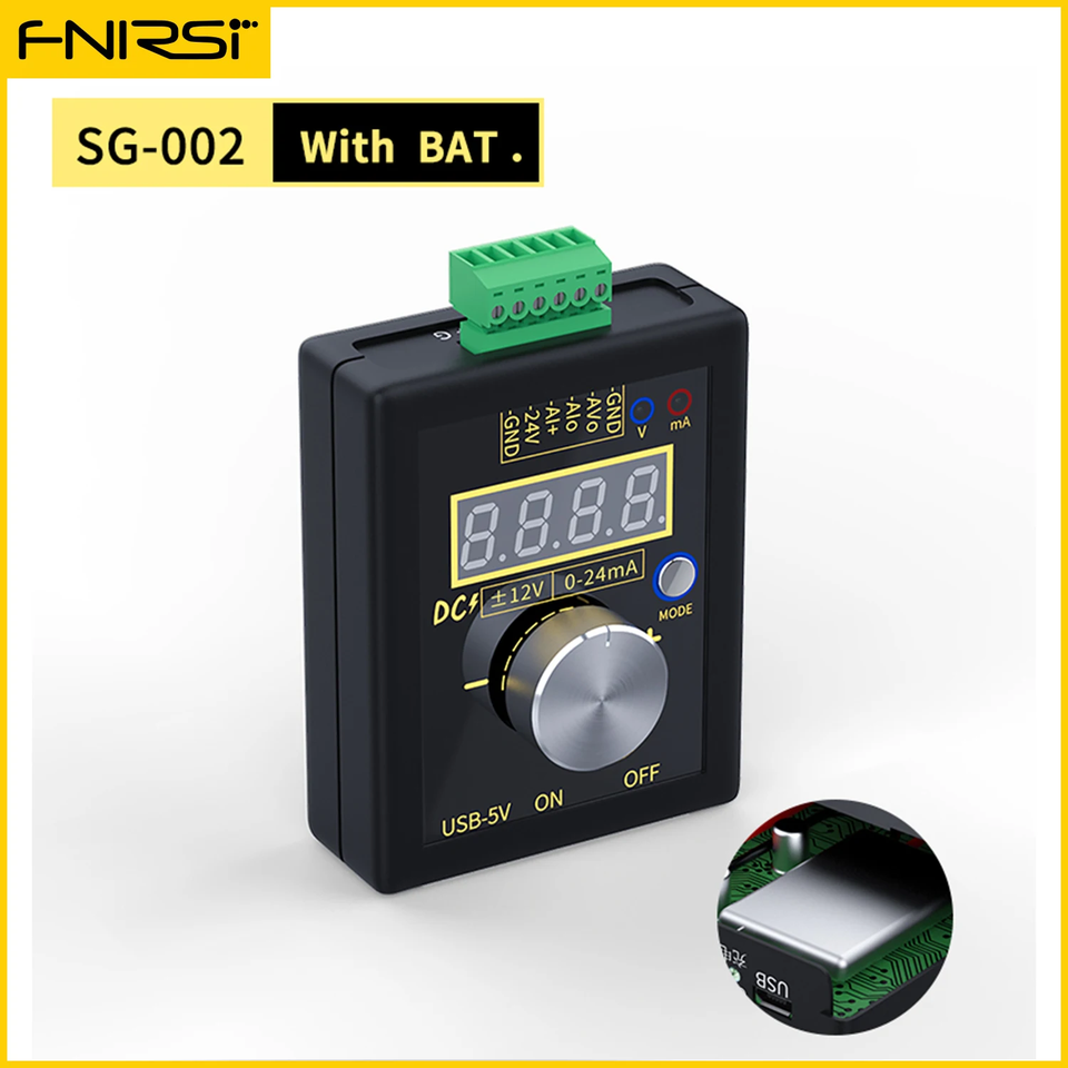 

FNIRSI SG002 черный измеритель напряжения ±12В