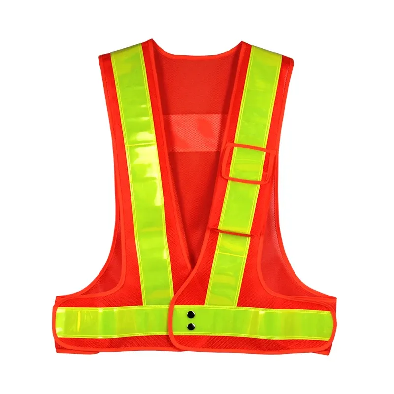

Жилет Hi Vis с карманами, жилет с отражателем, желтый Карманный жилет на молнии