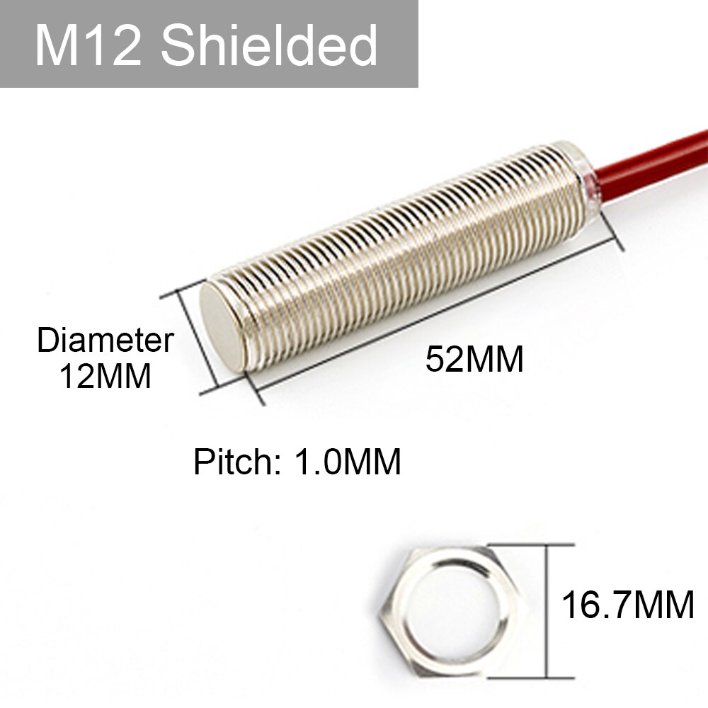 

Высокотемпературный Бесконтактный переключатель Cloweit M12/M18/M30 150 ℃ Датчик постоянного тока NPN PNP NO NC металлическая индукция