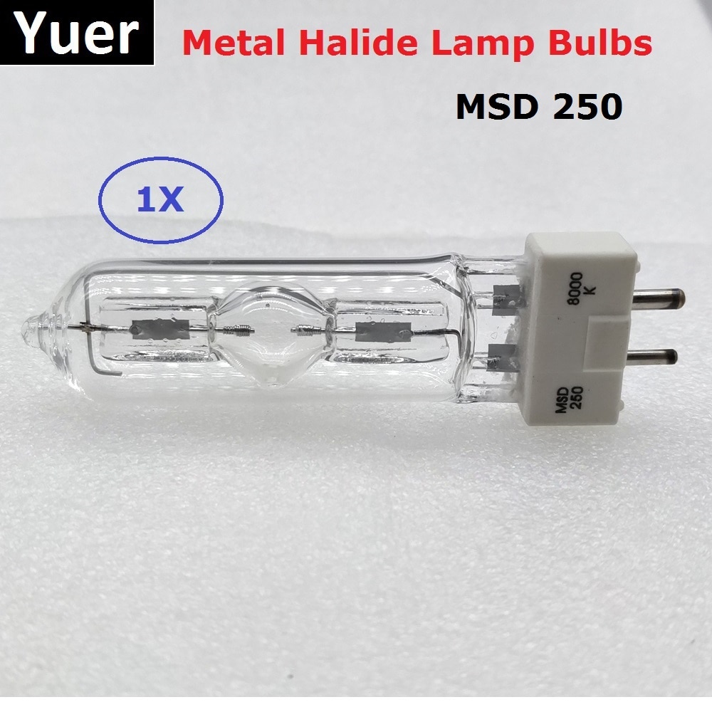 

Сценическая лампа Yuer MSD 250/2 8000K