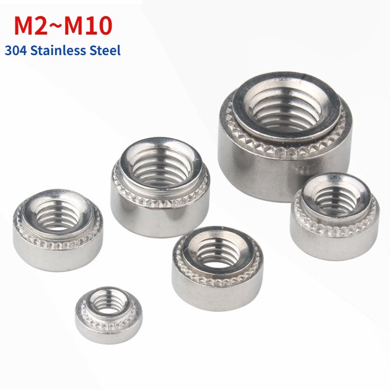 

Самозажимные гайки из нержавеющей стали M2-M10