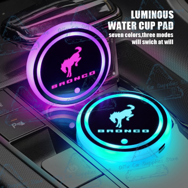 

USB перезаряжаемая Эмблема для пикапа Ford Bronco 7 цветов