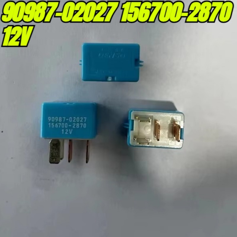 

Автомобильное реле 90987-02027 156700-2870 12В 4-контактное