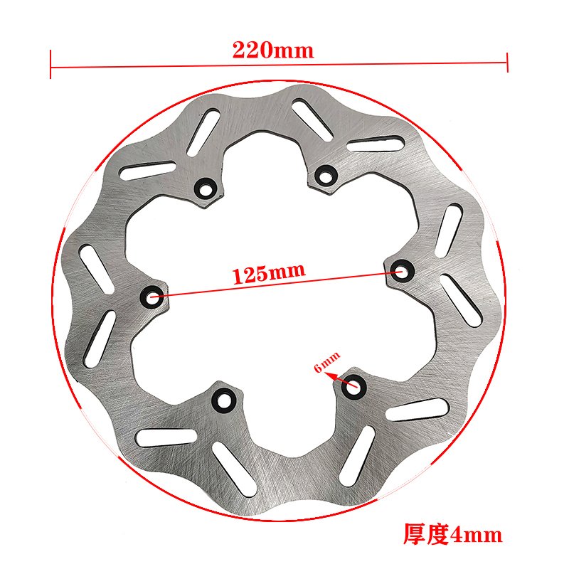 

Задний тормозной диск ротор 220 мм для KTM 125 250 300 350 450 500 525 SX SX-F XC XCW Φ Six Days TPI EXC-F SMR 530-1994