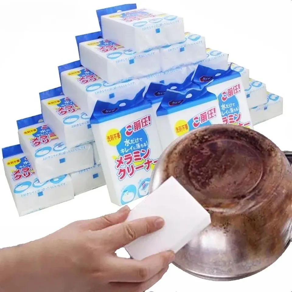 

Меламиновые губки MOONBIFFY белые