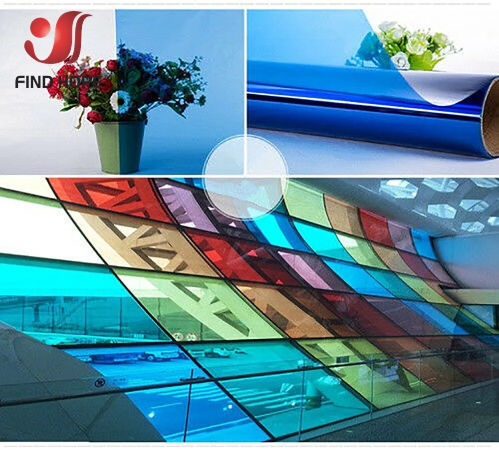 

Прозрачная самоклеящаяся оконная пленка 20x30/20x120/40x120 см