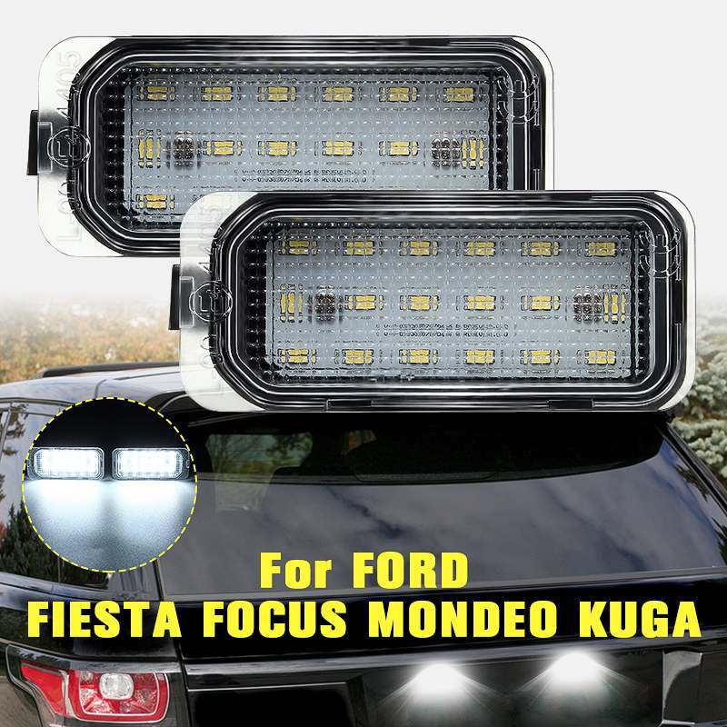 

2 шт., задний номерной знак для Ford KUGA S MAX MONDEO MK4 MK5 MK2 FIESTA 2008-2019