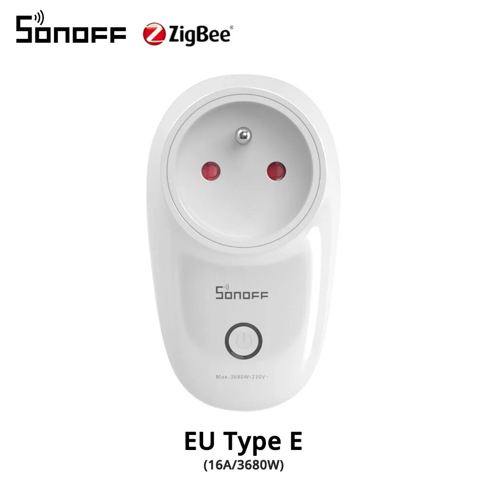 

SONOFF S26R2ZB Zigbee Розетка 16A