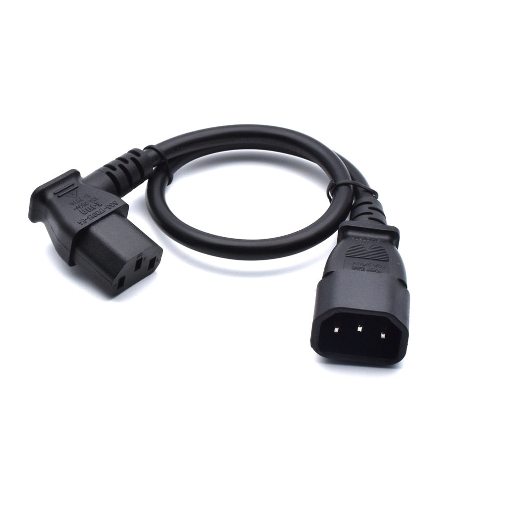 

VOSORON Угловой кабель питания IEC 320 C13-C14