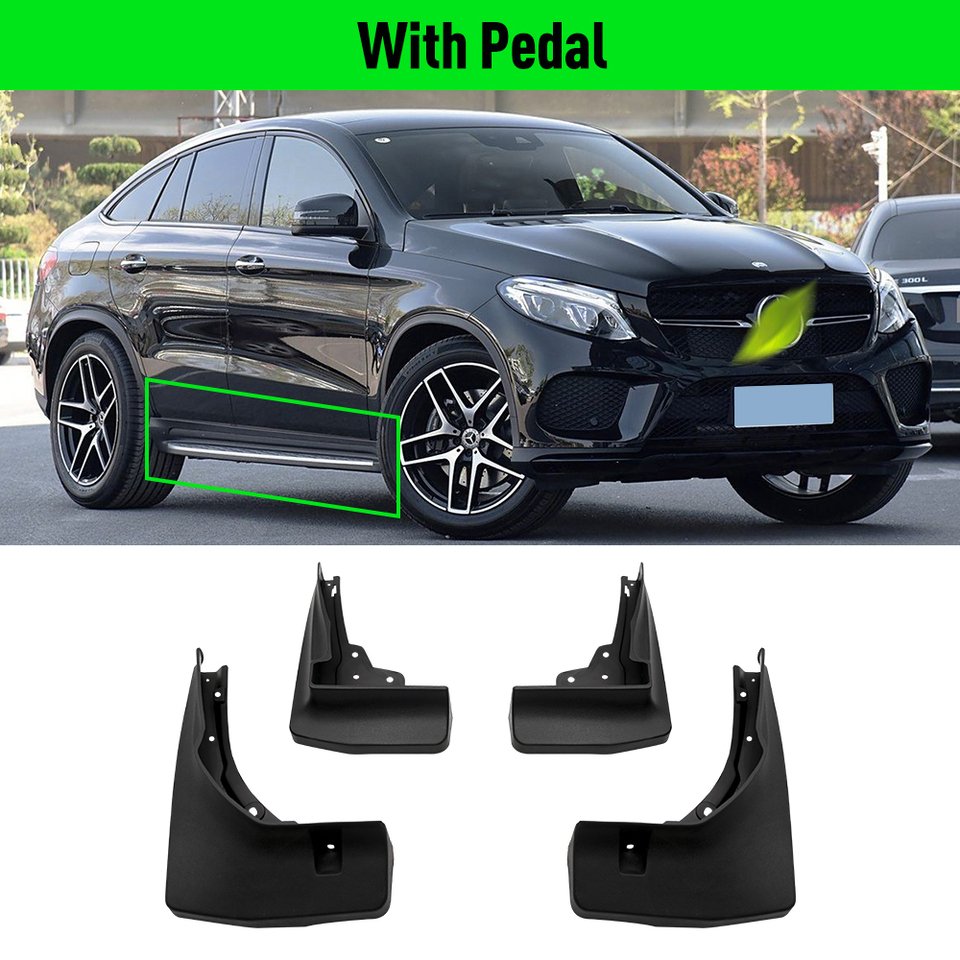 

Для Mercedes Benz GLE Class Coupe C292 2015 2016 2017 2018 2019 2020 брызговики на крыло брызговики брызговики