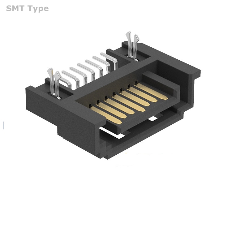

SATA 7-контактный разъем SMT