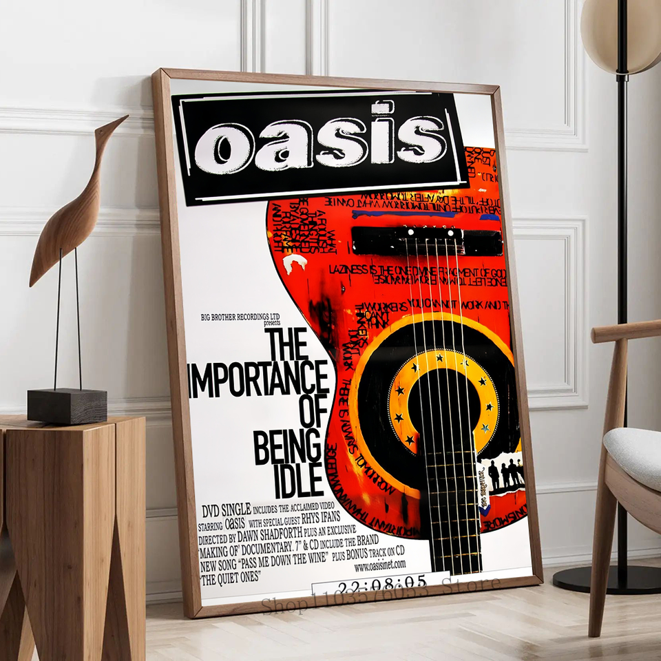 

Плакат Oasis Band, Современный Стиль, Печать На Бумаге, Домашний Декор, Настенное Искусство Для Гостиной, Отеля, Винного Бара