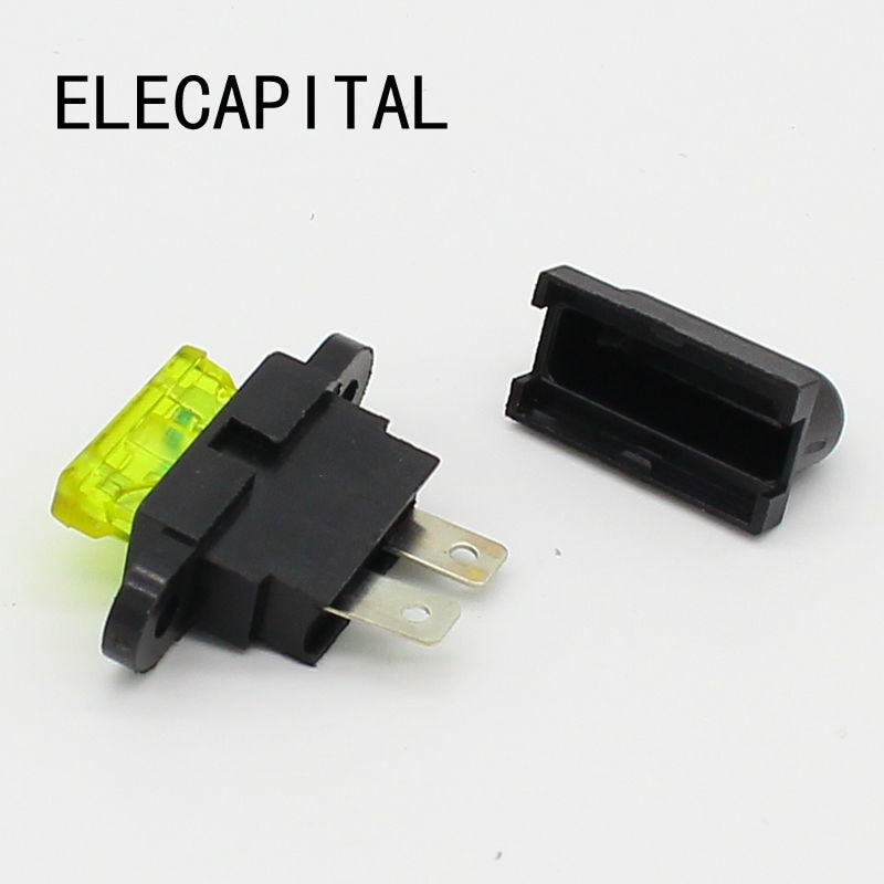 

Комплект держателей предохранителей ELECAPITAL 5 шт. + автопредохранители 5 шт.