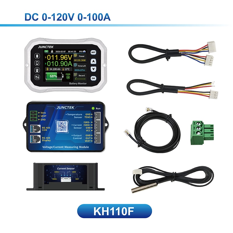 

JUNCTEK Bluetooth-тестер аккумуляторов KH110F