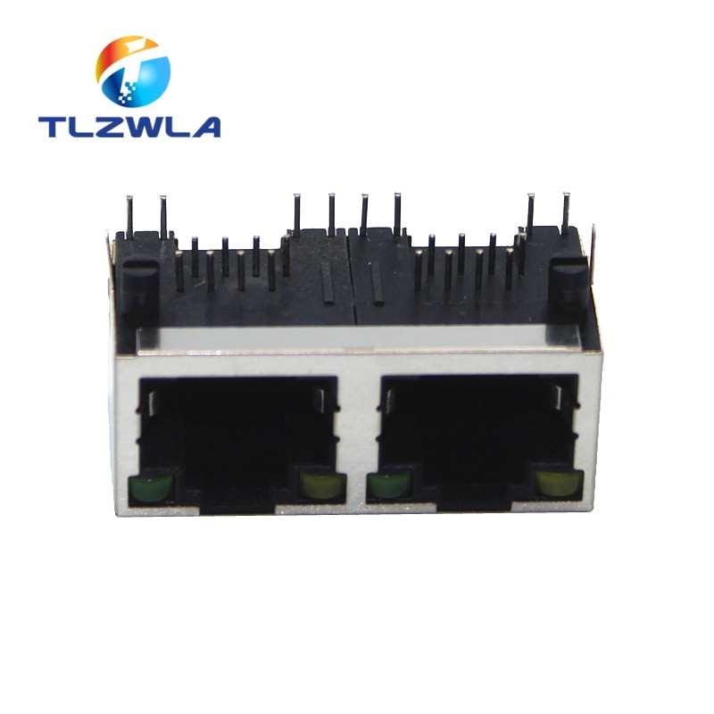 

Сетевой интерфейс RJ45 1*2, разъем с гнездом для кабеля lampfemale 56/8P8C экранированная лента, 1 шт.