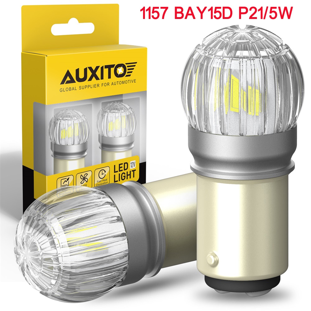 

Светодиодная лампа AUXITO 2X P21W 1156 BA15S BAY15D P21/5W Светодиодная лампа T20 7443 SRCK W21W W21/5W LED T15 W16W Автомобильные указатели поворота Лампа 12 В