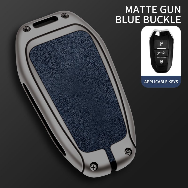 

Металлический Чехол Для Ключей Для Peugeot 308 408 508 2008 3008 4008 Citroen C4 C6 C3-XR-аксессуар Для Автомобильного Ключа