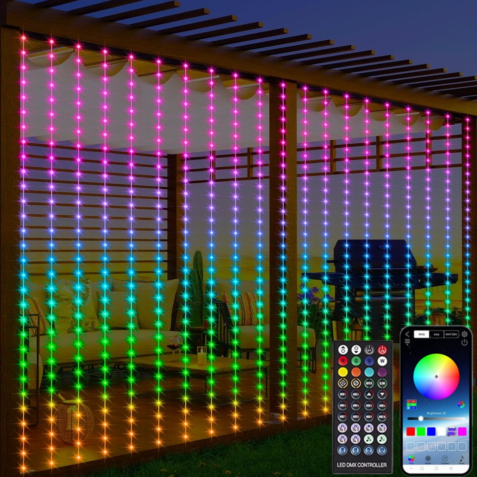

Dreamcolor RGBIC светодиодная гирлянда для штор