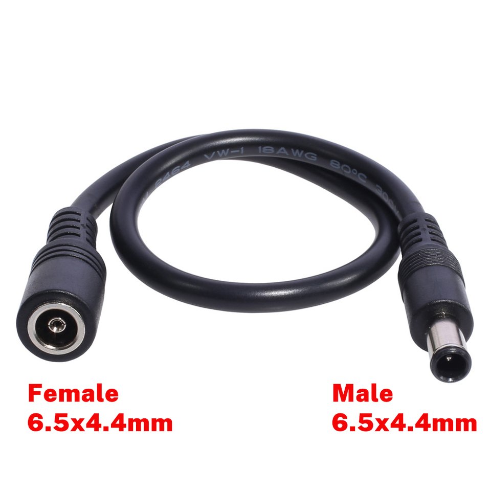 

Шнур питания JCD DC6.5x4.4mm 30 см
