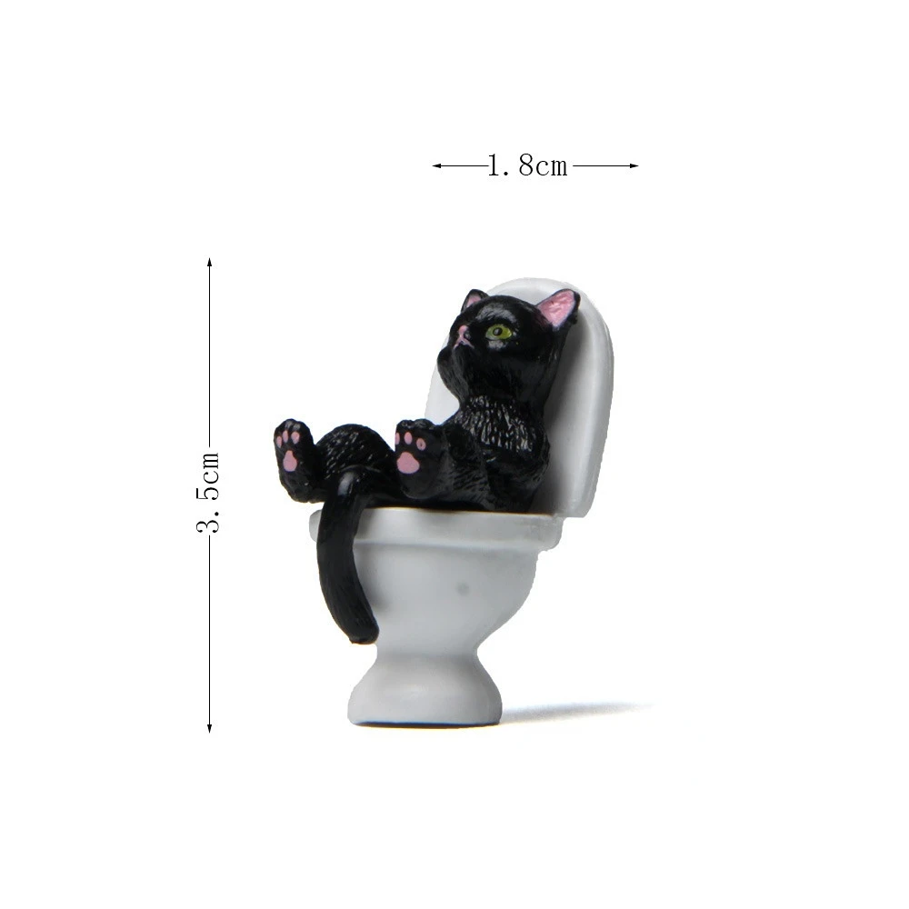 

Миниатюрная фигурка кота из ПВХ