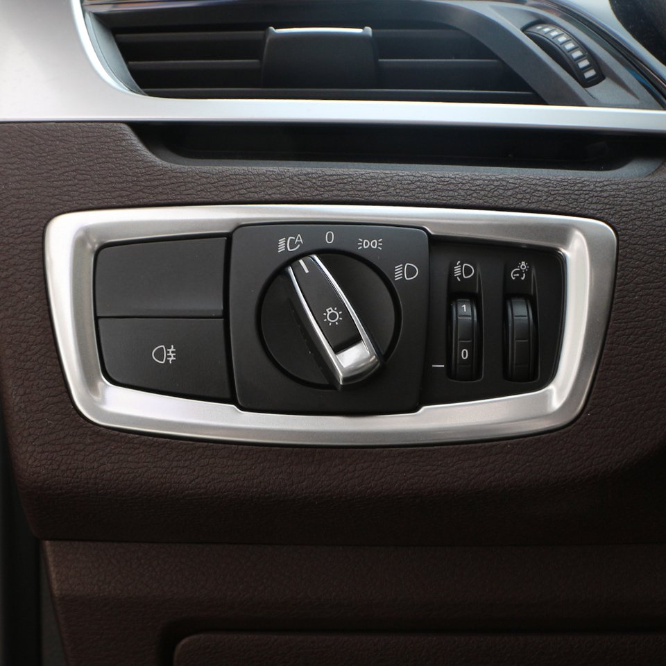 

BMW X1 F48 X2 F39 Автомобильные Аксессуары 2016-2020 Кнопка Переключения Фар Рамка Наклейка Декоративная Наклейка Авто Интерь...