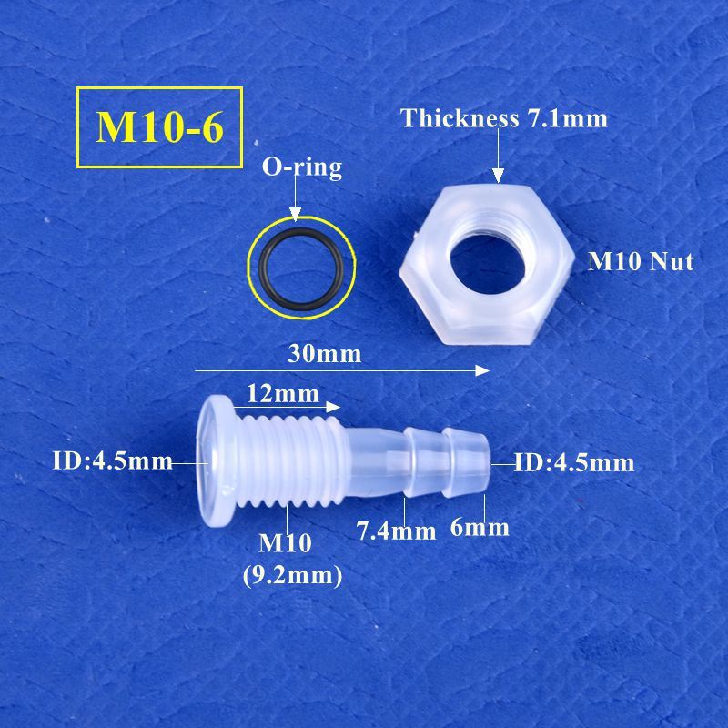 

Соединители для шланга SgooHan PP M5~M16 3~12 мм
