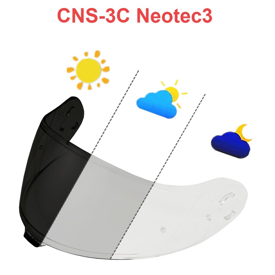 

Линзы для мотоциклетного шлема для SHOEI Neotec 3 CNS-3C, козырек для шлема, лобовое стекло, очки, козырек, аксессуары для шлема