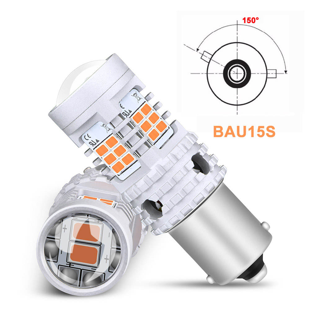 

СВЕТОДИОДНЫЕ указатели поворота T20 7440 W21W 1156 PY21W P21W BA15S, 12 В, 2 шт.