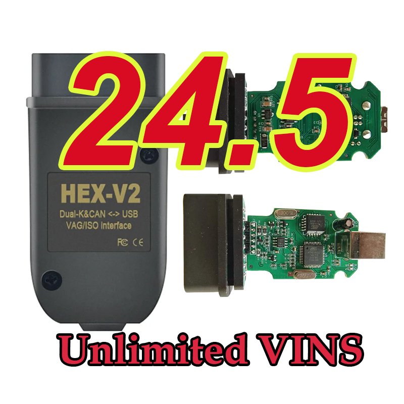 

2024 Интерфейс VCDS VCDSCAN HEX V2 Обновление 24.5 Для VW AUDI Skoda Seat Многоязычные Автомобильные Диагностические Инструме...
