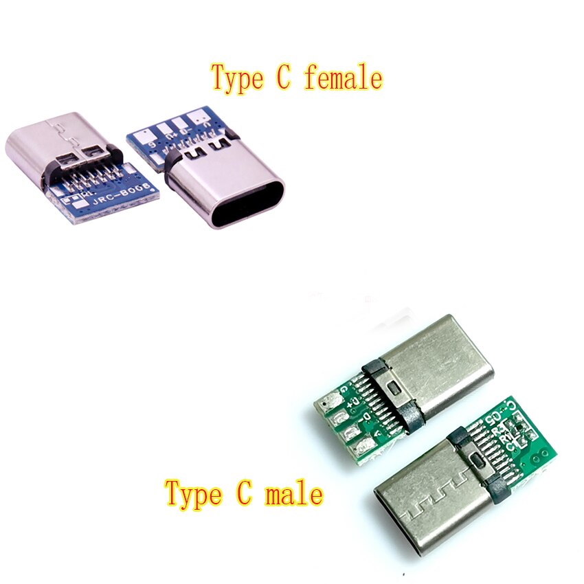 

JCD USB 3.1 Type-C разъем 24 контакта