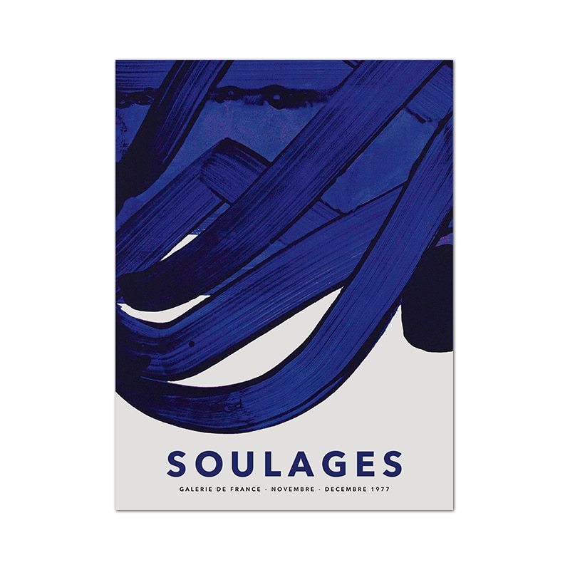 

Художественный постер Pierre Soulages dulike