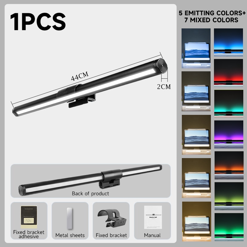 

CANMEIJIA Подвесная настольная лампа для монитора RGB