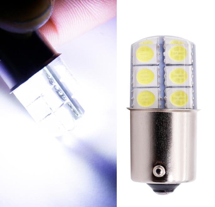 

1 шт. S25 1156 BA15S p21w 1157LED светильник свет s 5050 12SMD силикагель DC12V автомобильный задний фонарь, стоп-сигнал, поворотник