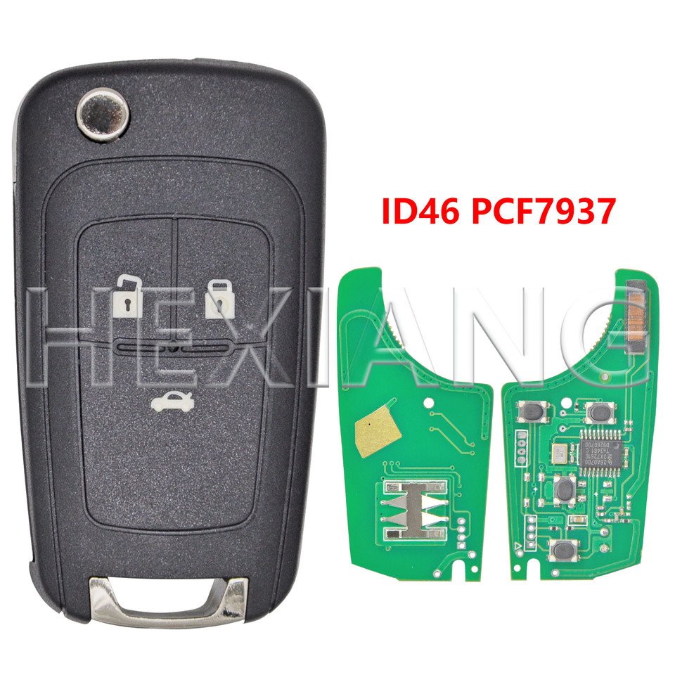 

DR ID46 PCF7937 PCF7952 315 МГц 433 МГц откидной автомобильный ключ дистанционного управления для Chevrolet Malibu Cruze orlando Equinox Aveo Spark Sail