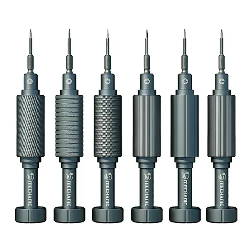 

Mechanic 6 in 1 iShell Max Mortar Mini Screwdriver Set Powerful Magnetic Hardness Precision Magnesium Silicon Alloy Screwdriver