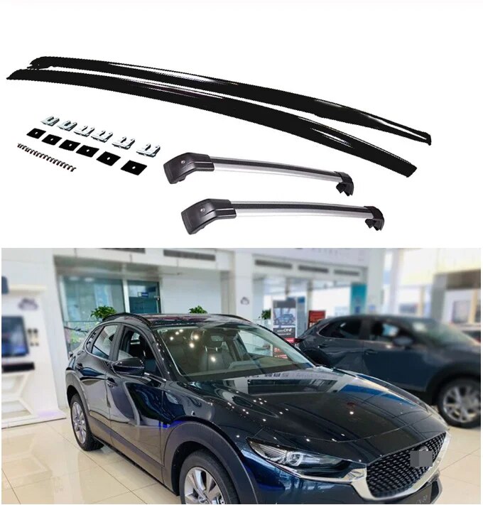 

4 шт., кроссовые рейки на крышу для Mazda CX-30 CX30 2020 2021