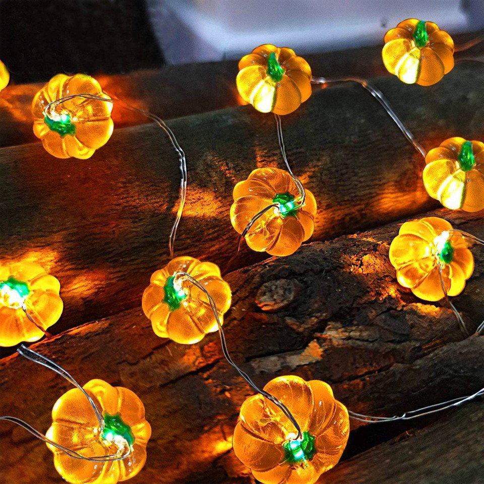

Светодиодные гирлянды тыкв 20/40 LED, пластик