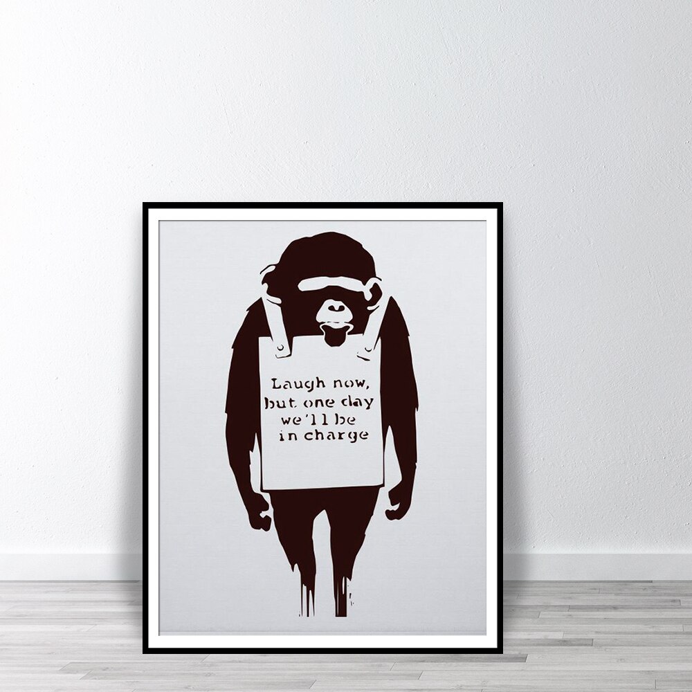 

Печать на холсте Banksy Graffiti Street Girl Jack York