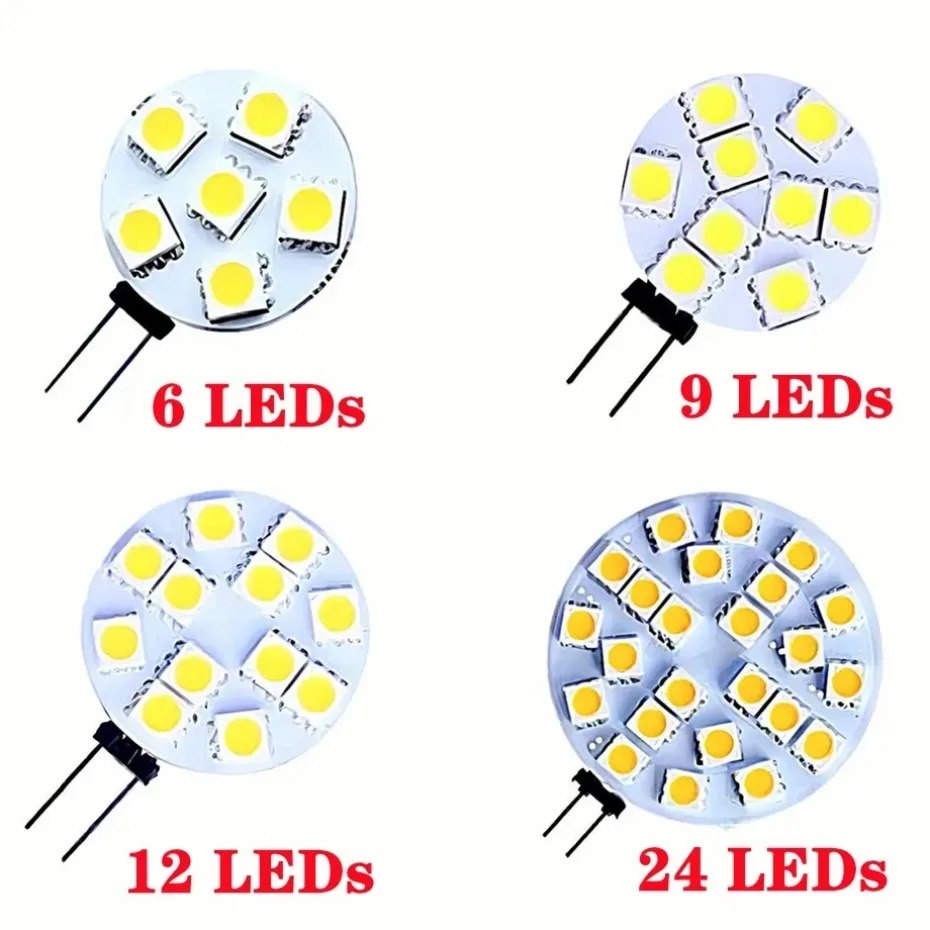 

Светодиодная лампа G4 5050 SMD 12В 24 шт.