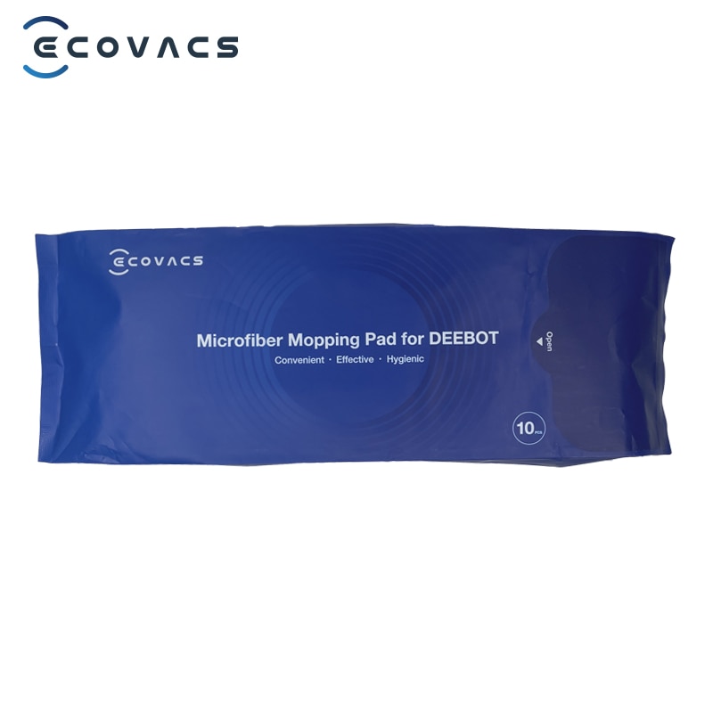 

ECOVACS оригинальные 10 шт. подушечки для мытья полов из микрофибры для Deebot T8 AIVI T8 max T9 AIVI серии