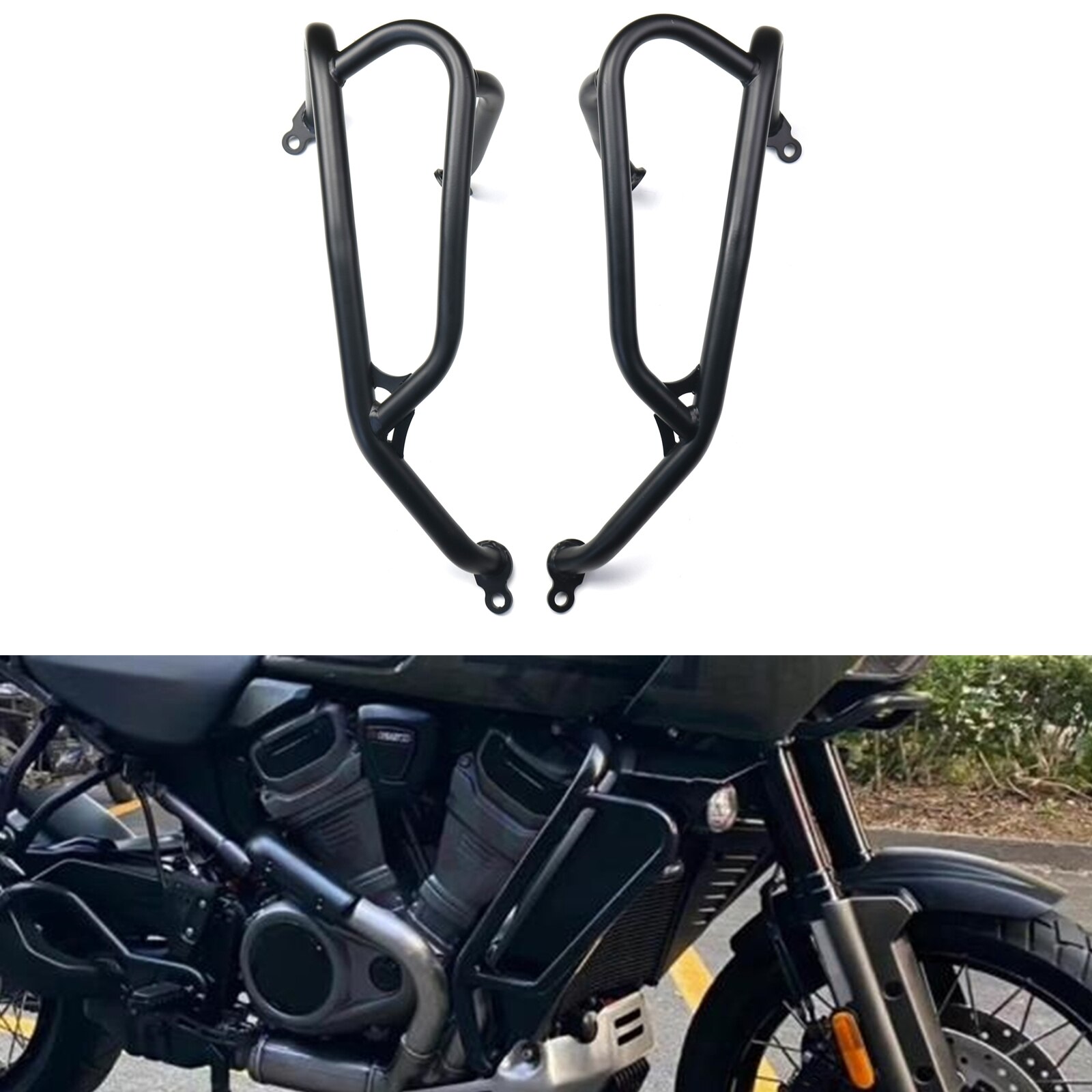 

Для Harley Davidson Pan America 1250 RA1250S PA1250 S PANAMERICA 1250 2021-23 защита двигателя мотоцикла, защитный кронштейн