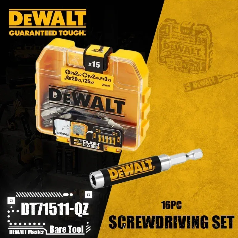 

Набор бит для электроинструмента DEWALT 16 шт