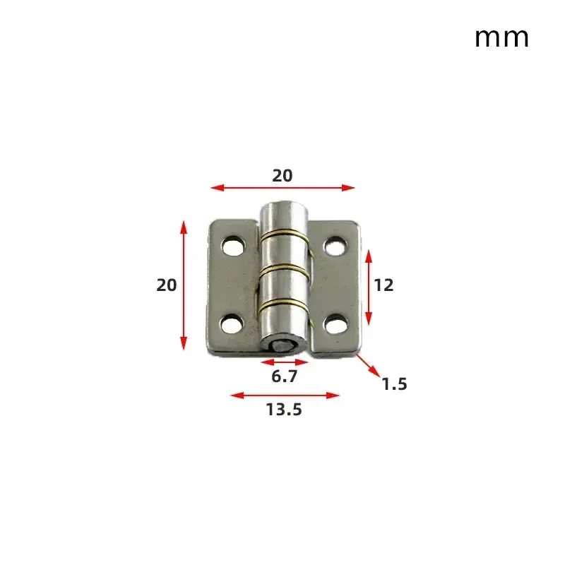 

10 шт. мини-петли из нержавеющей стали STURDY HANDS 20 мм