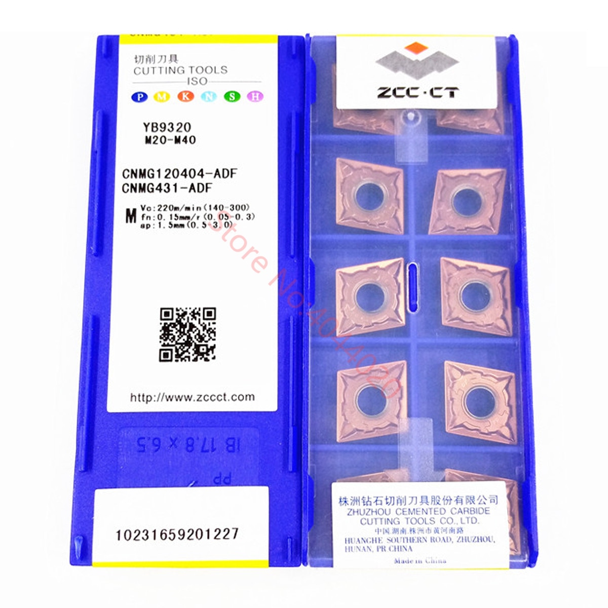 

WeissNat карбидные вставки CNMG 10 шт
