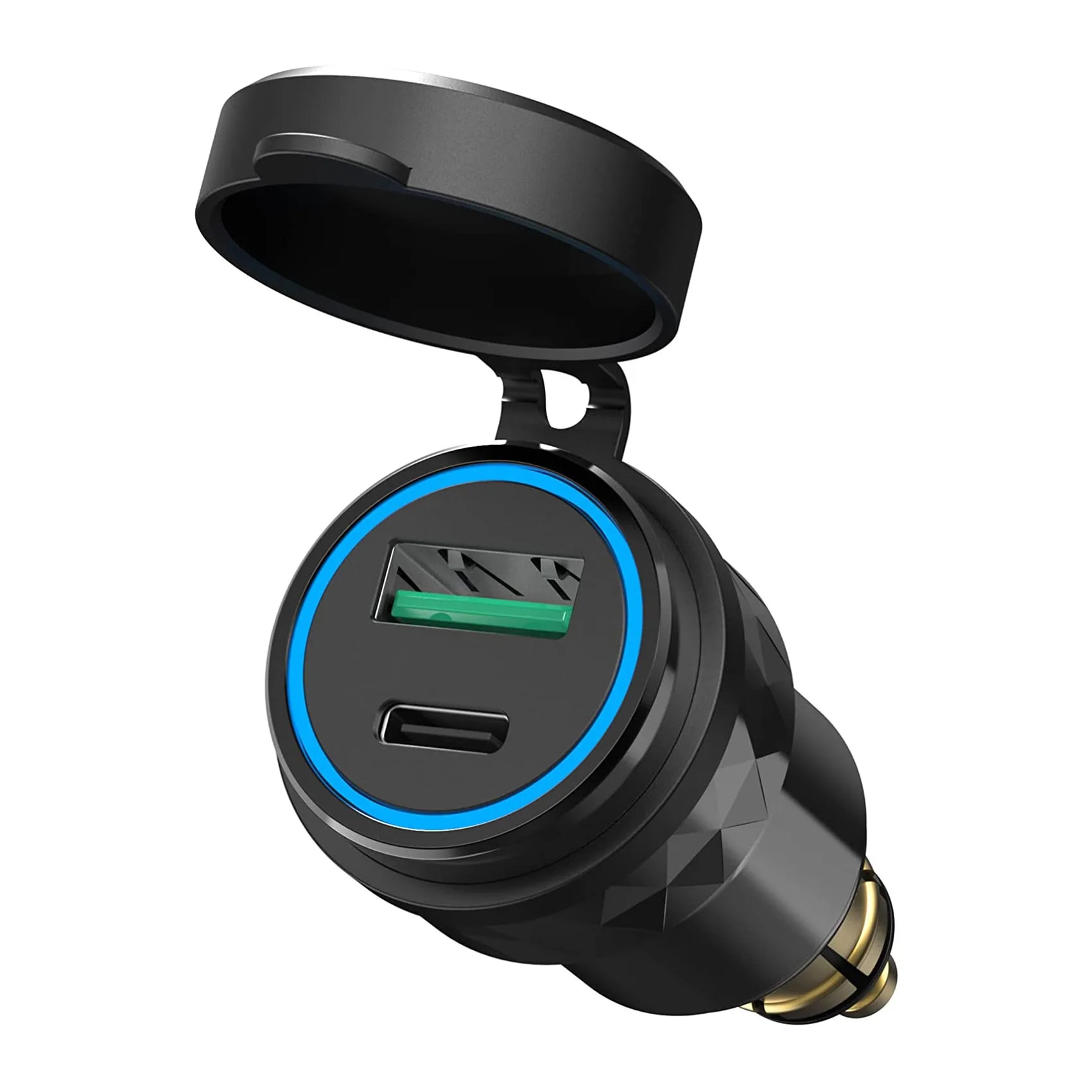 

USB C адаптер для быстрой зарядки мотоцикла Hella DIN разъем питания для BMW R1200GS R1250GS F800GS R1250 GS R1200rt Tiger 800 900