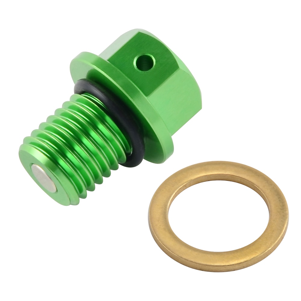 

Магнитный болт сливной пробки масла для Kawasaki Z1000 Z650 Z250 Z750 Z800 ER4N ER6N ER6F ZR750 ZX6R 7R 10R ZX11 12R 14R KLX125 110