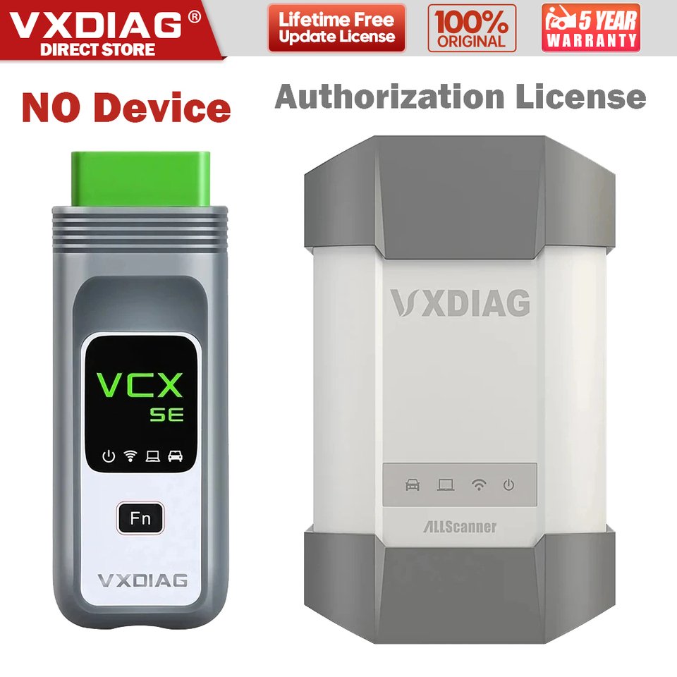 

VXDIAG Allscanner, диагностические инструменты, лицензия на PSA для авторизации Nissan, без устройства, без доставки