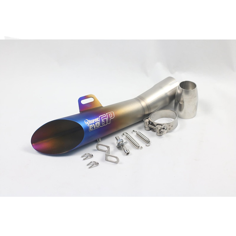 

Для Yamaha YZF R6 R3 R25 Mt 03 cbr600rr Duke 390 выхлопная труба мотоцикла внедорожник Yoshimura GP глушитель адаптер модификация
