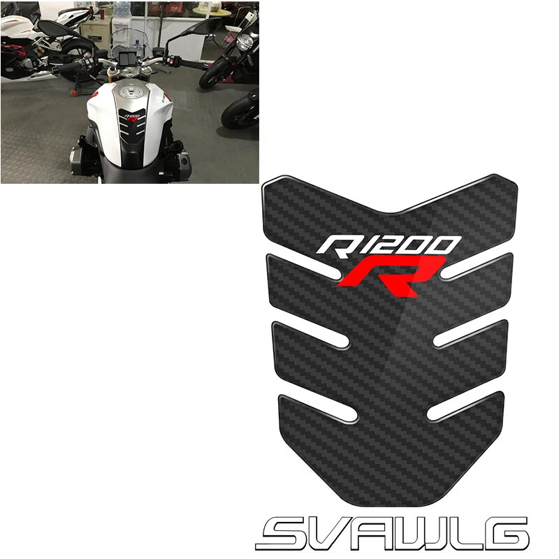 

Защитная Наклейка на бак для BMW R1200R R1200 R 3D Carbon Look