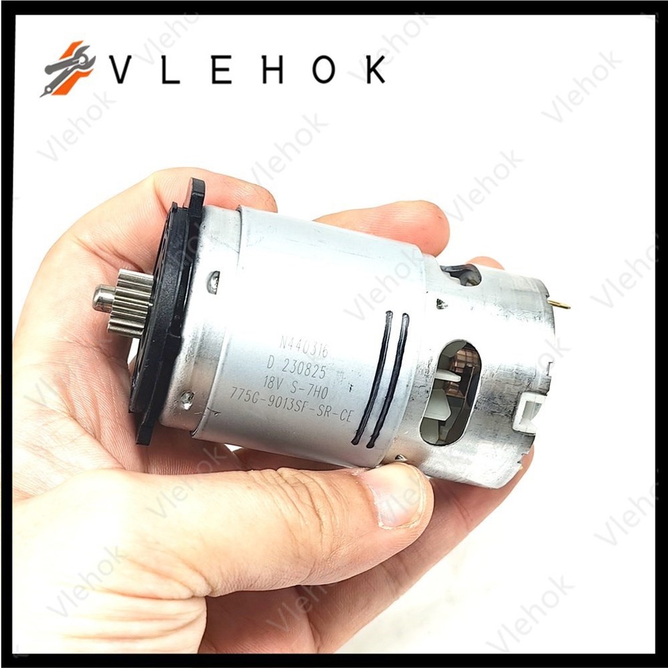 

18-зубчатый двигатель для DeWALT DCD771 DCD771C2 DCD771KS TYPE1 TYPE10 N 279939 N 362741 N 440316 Деталь аксессуаров для электроинструментов